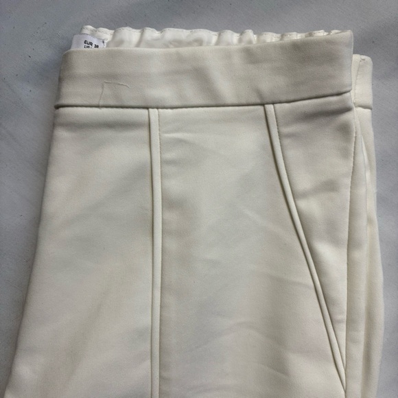 White Mango Slightly Cropped Chic Trousers - Picture 11 of 13